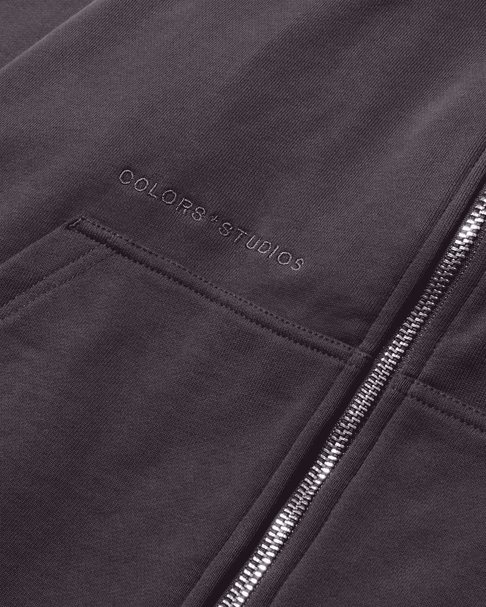 BASELINE 2.0 ZIP HOODIE - ANTHRACITE