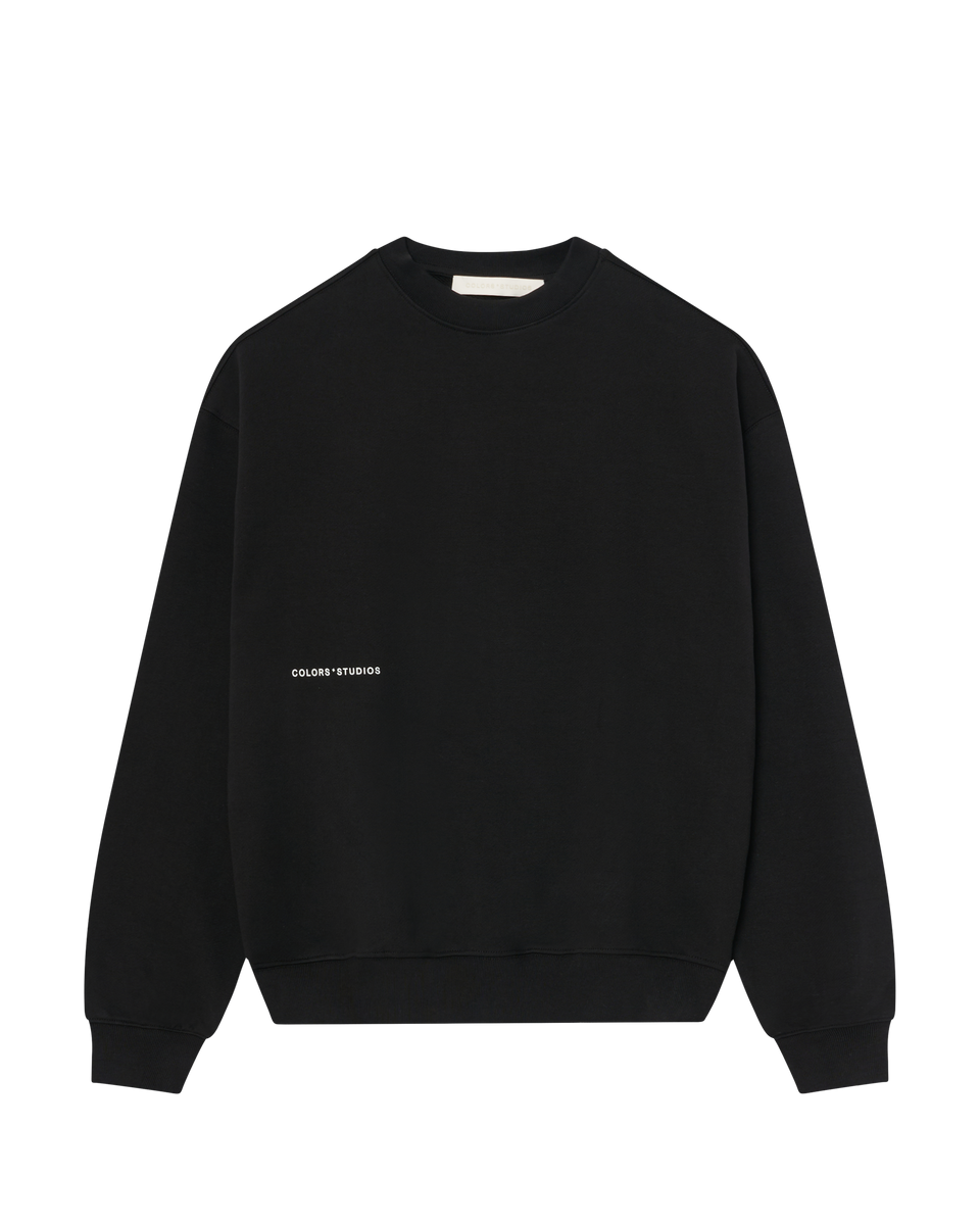 BASELINE CREWNECK - BLACK