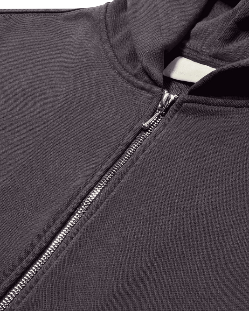 BASELINE 2.0 ZIP HOODIE - ANTHRACITE